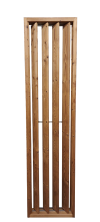 Brise-vue sur cadre bois